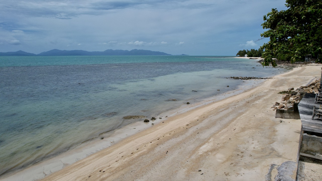 Beachfront Land For Sale In Ko Samui Coastline View