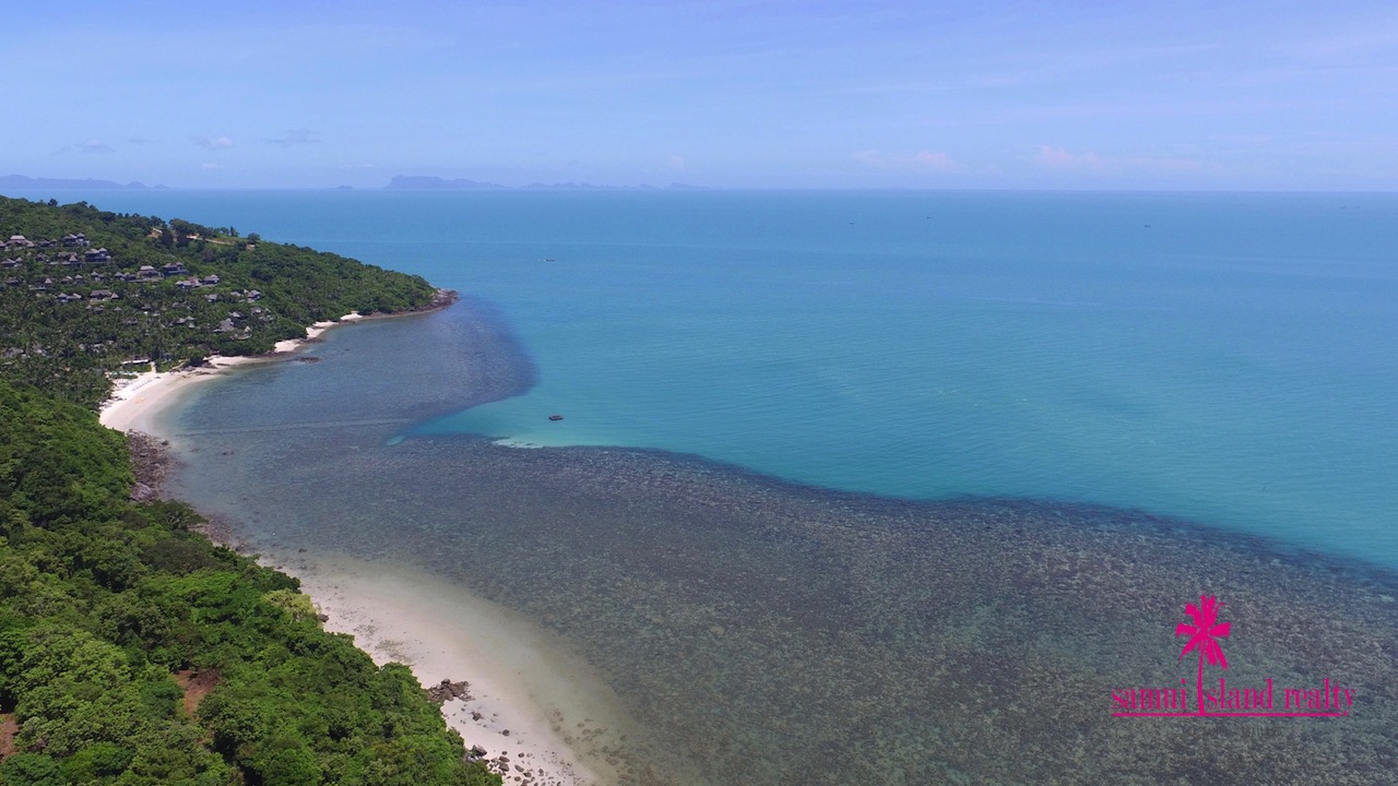 Beachfront Development Land For Sale At Koh Samui Coral Reef