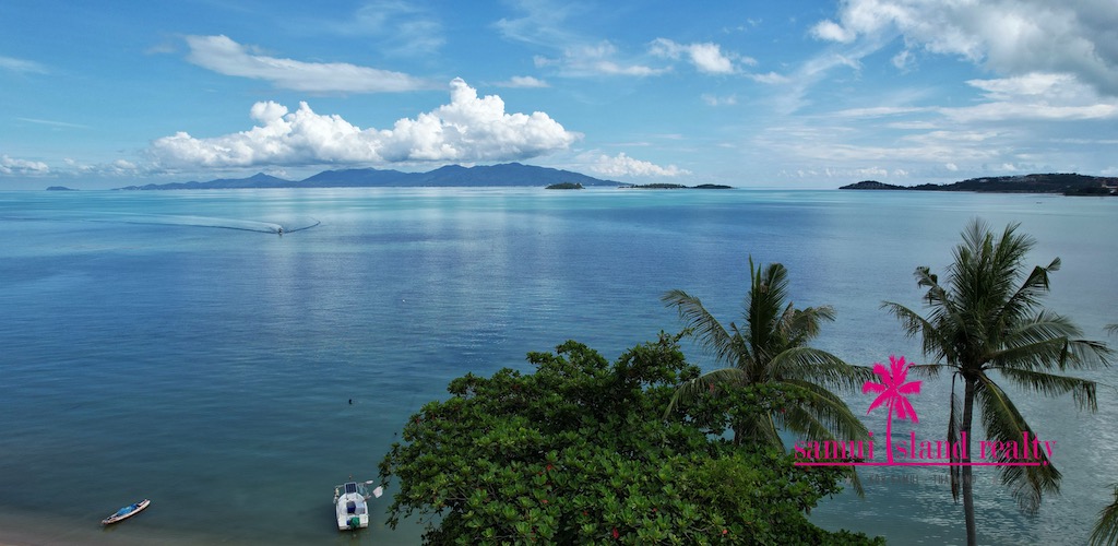 Beachfront Land For Sale In Ko Samui View From The Land