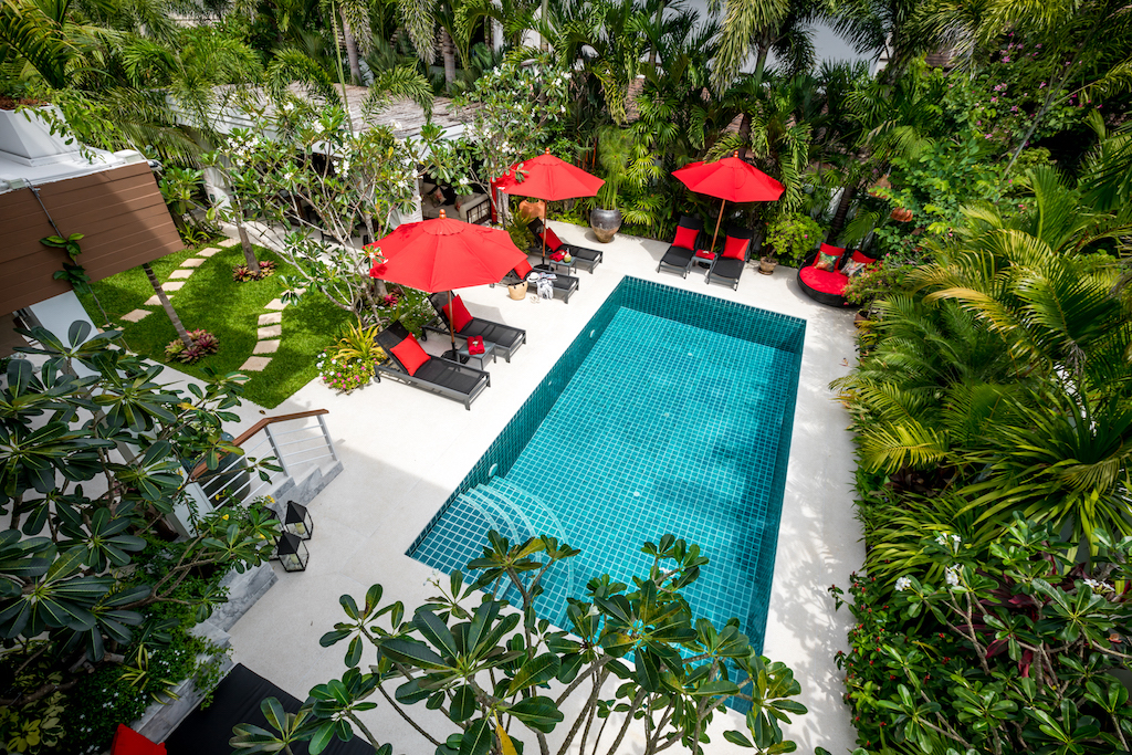 Beachside Pool Villa For Sale Koh Samui Pool Terrace