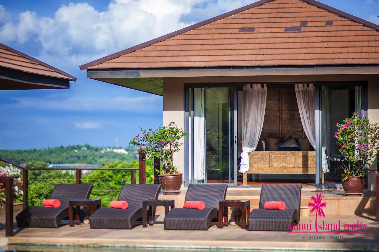 Bophut 4 Bedroom Sea View Villa For Sale