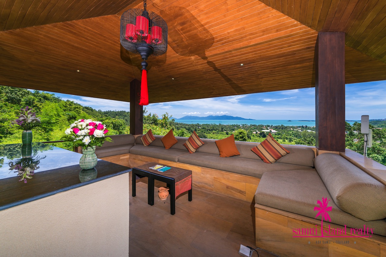 Bophut 4 Bedroom Sea View Villa For Sale Sala