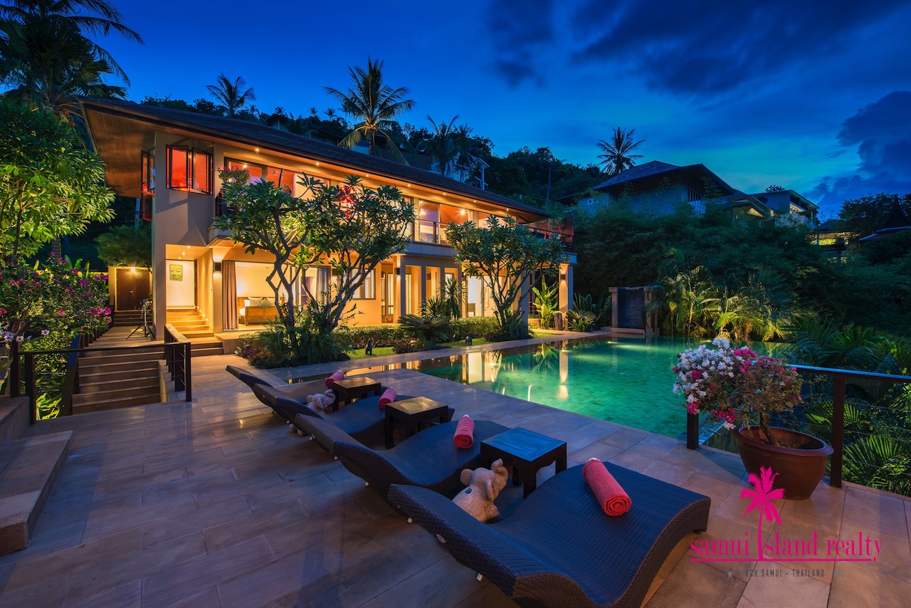 Bophut 4 Bedroom Sea View Villa For Sale Bophut 4 Bedroom Sea View Villa For Sale