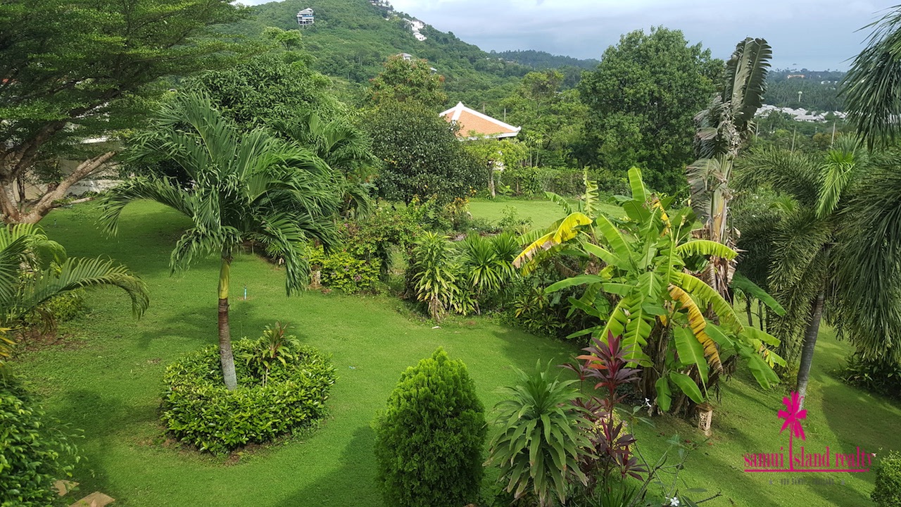 Bophut Hills Villa Ko Samui Garden