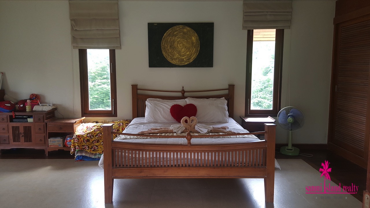 Bophut Hills Villa Ko Samui Master Bedroom