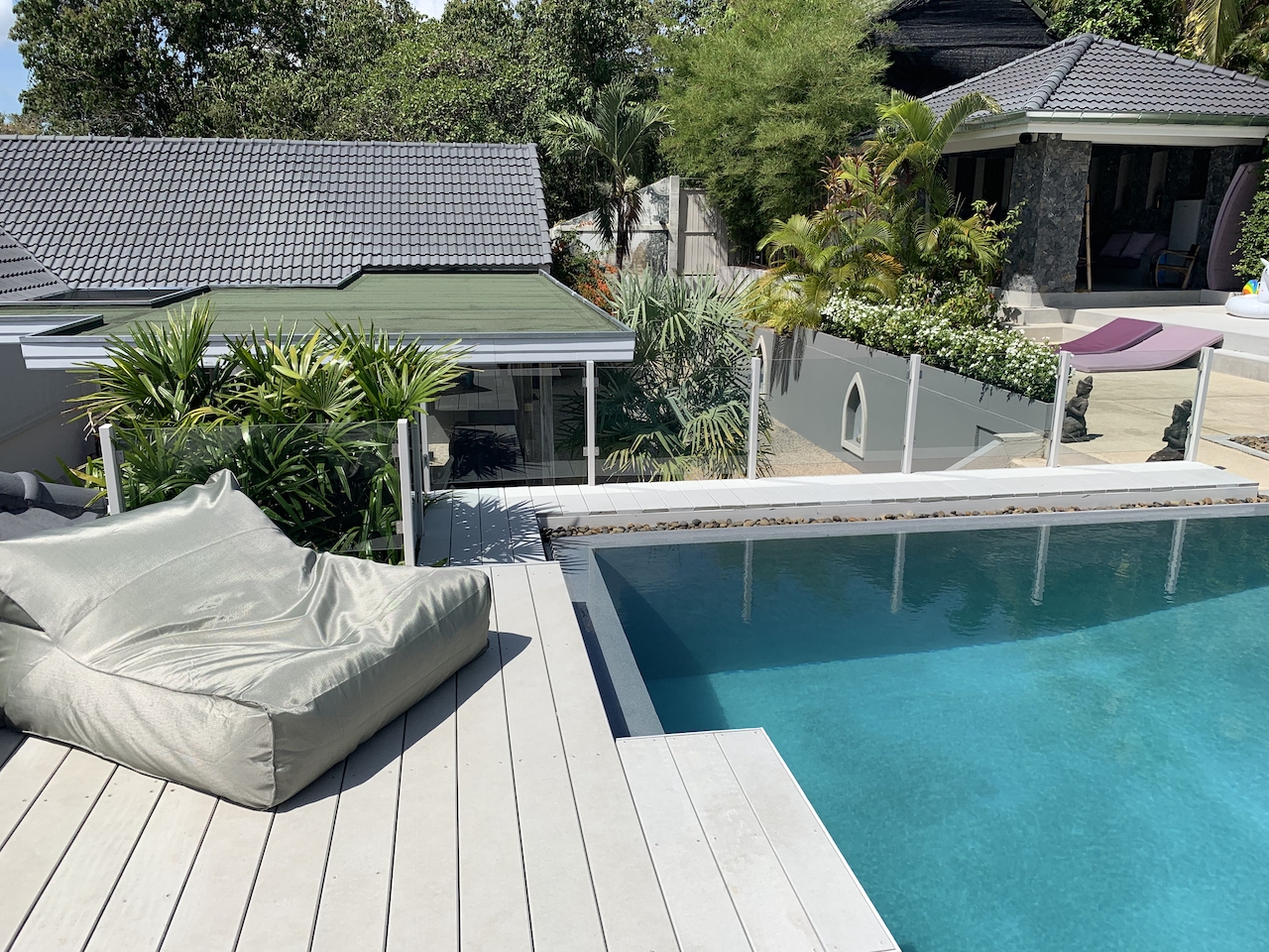 bophut pool villa Poolside Terrace