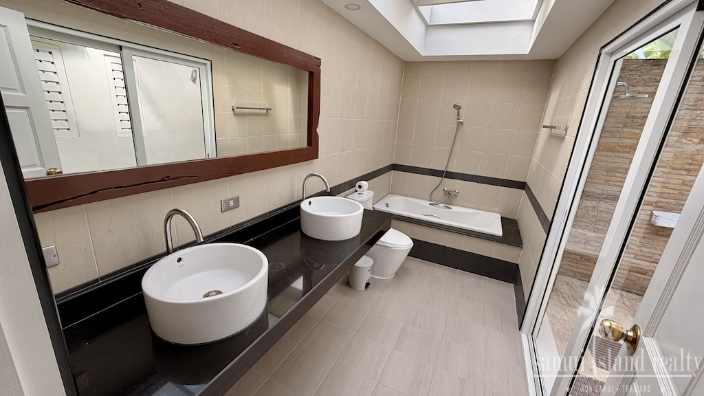 Bophut Private Pool Villa For Sale Koh Samui Bathroom