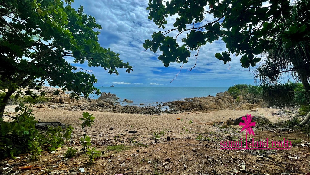 Chanote Beachfront Land For Sale Ko Samui Private Beach