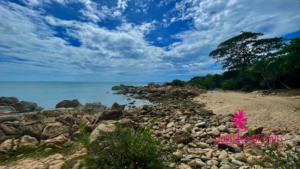 Chanote Beachfront Land For Sale Ko Samui The Bay