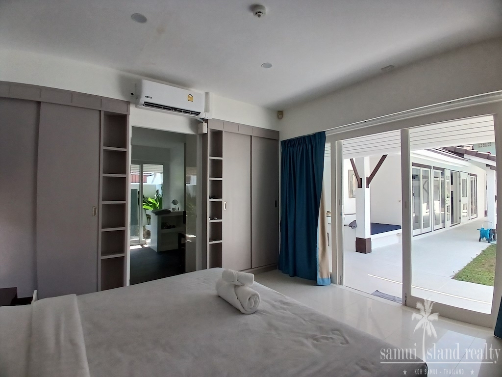 Chaweng Bali Style Villa Bedroom View