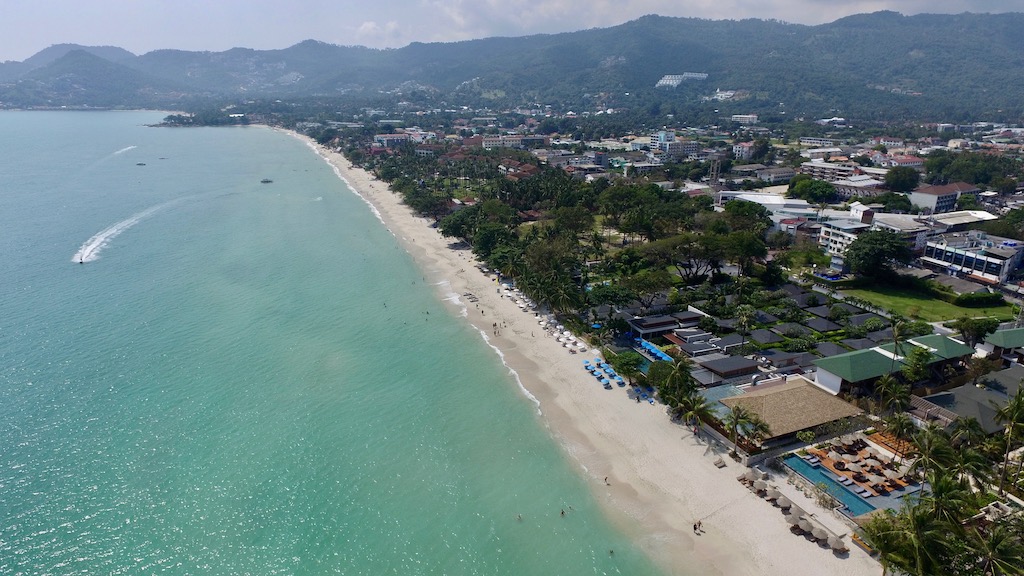 Chaweng Beachfront Land For Sale Ko Samui Clear Sea