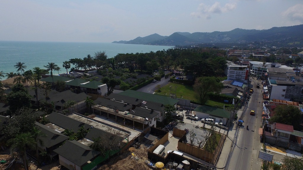 Chaweng Beachfront Land For Sale Ko Samui Access Road