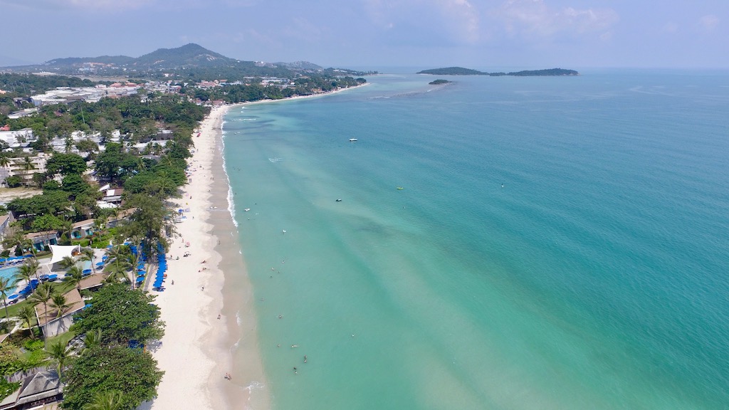 Chaweng Beachfront Land For Sale Ko Samui Sandy Beach