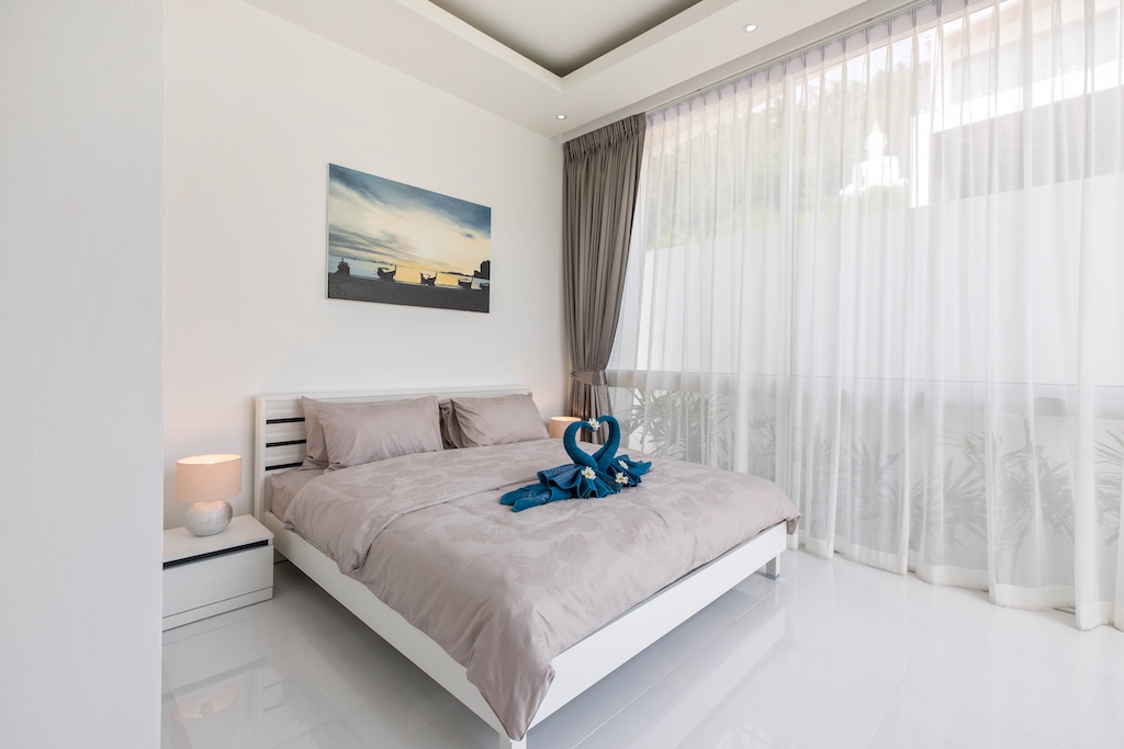 Chaweng Modern Sea View Villa Bedroom 1