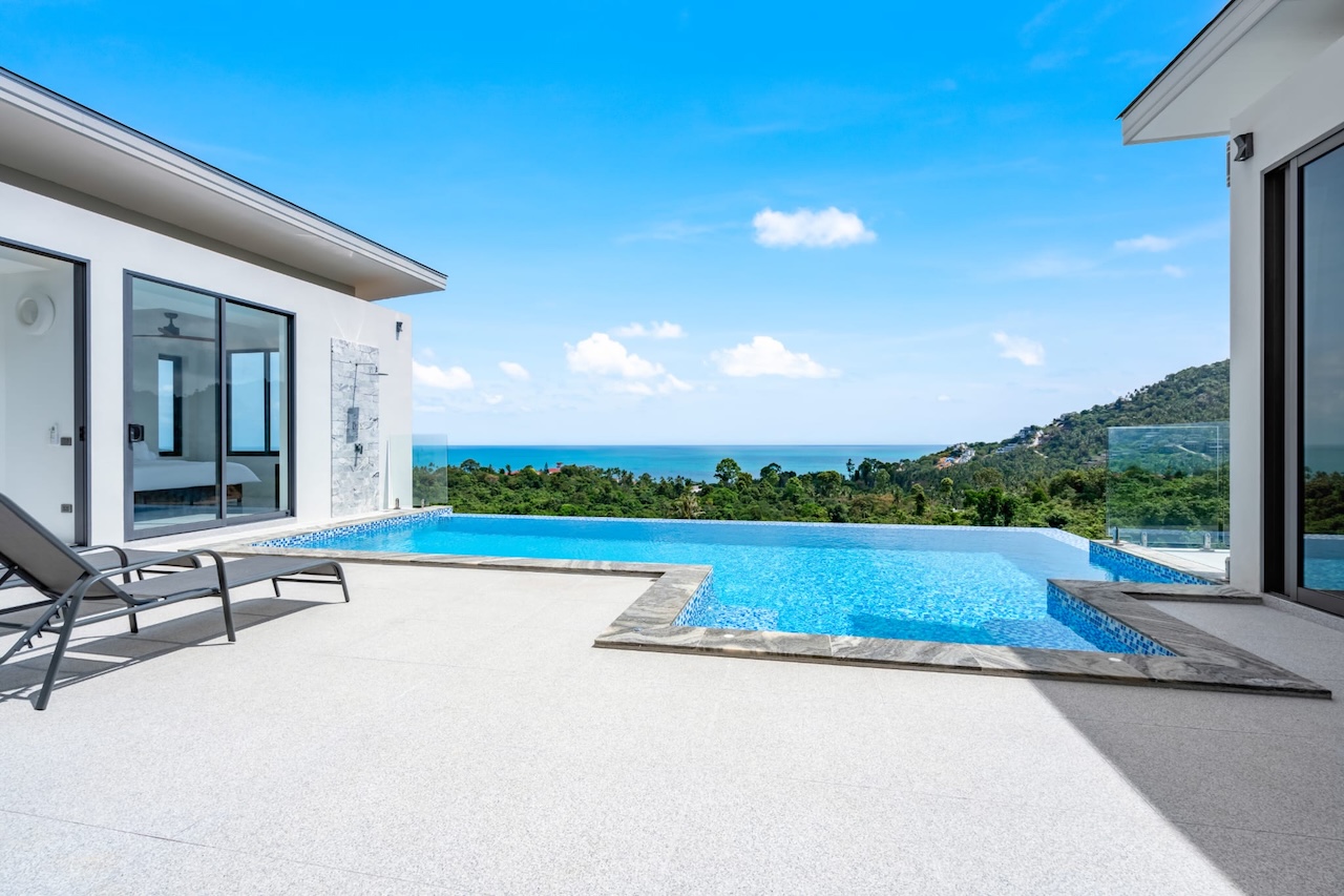 Chaweng Noi Sea View Villas Ko Samui Pool