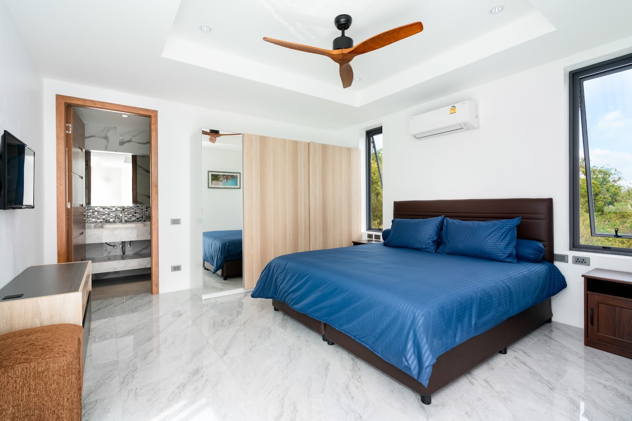 Chaweng Noi Sea View Villas Ko Samui Bedroom