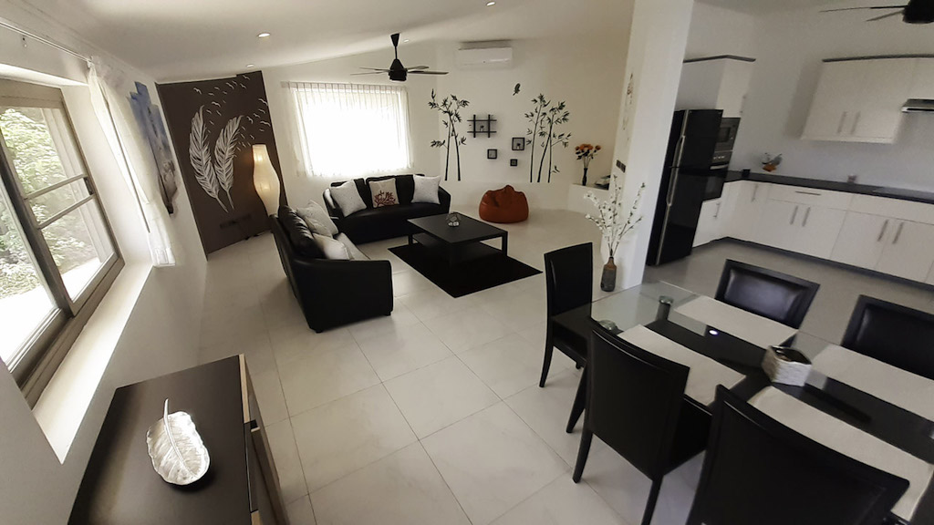 Chaweng Noi Sunrise Villa Living Area