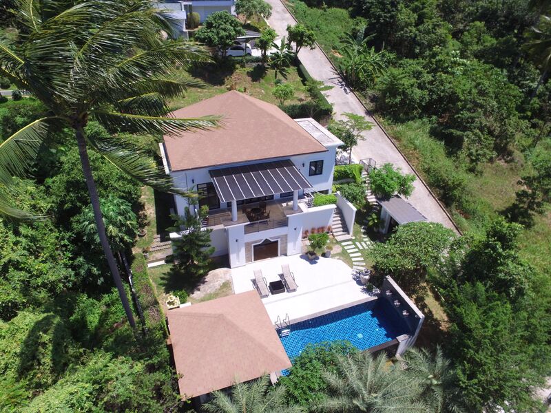 Chaweng Noi Tropical Paradise Villa Aerial Image