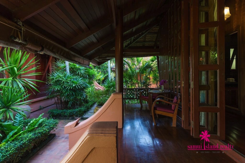 Five Islands Beachfront Villa Ko Samui Covered Terrace
