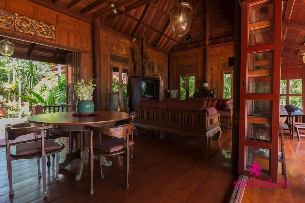 Five Islands Beachfront Villa Ko Samui Living Area