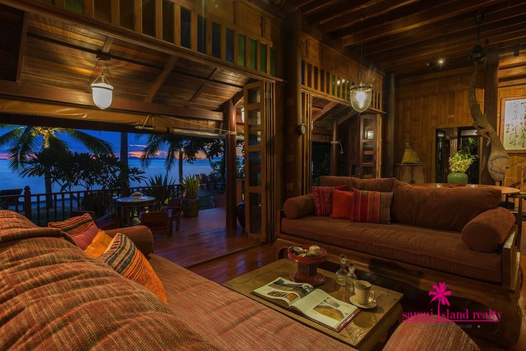 Five Islands Beachfront Villa Ko Samui Lounge