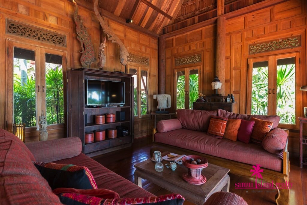 Five Islands Beachfront Villa Ko Samui Lounge Sofa