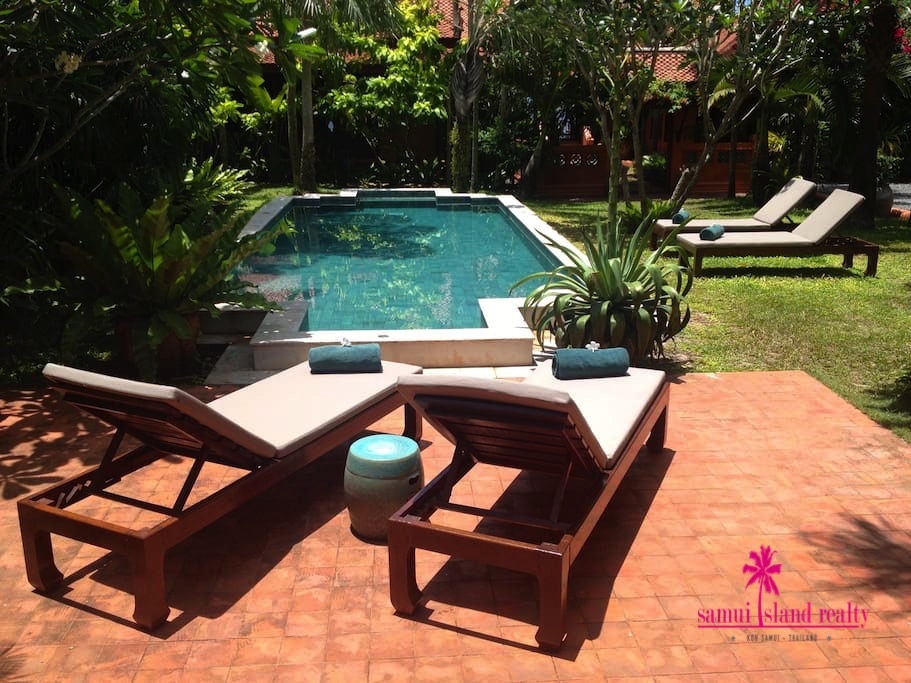 Five Islands Beachfront Villa Ko Samui Sun Terrace