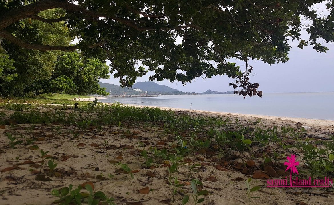 Hua Thanon Beachfront Land For Sale Samui