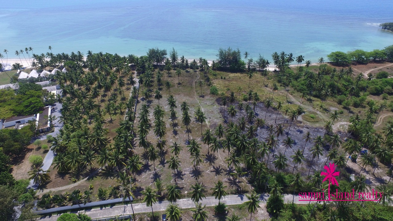 Ko Samui Beach Land For Sale Back Of Plot