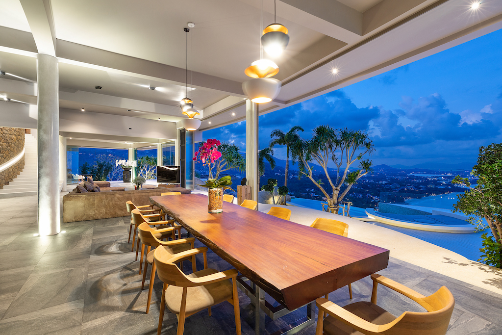 Ko Samui Luxury Living At Its Best Dining Table