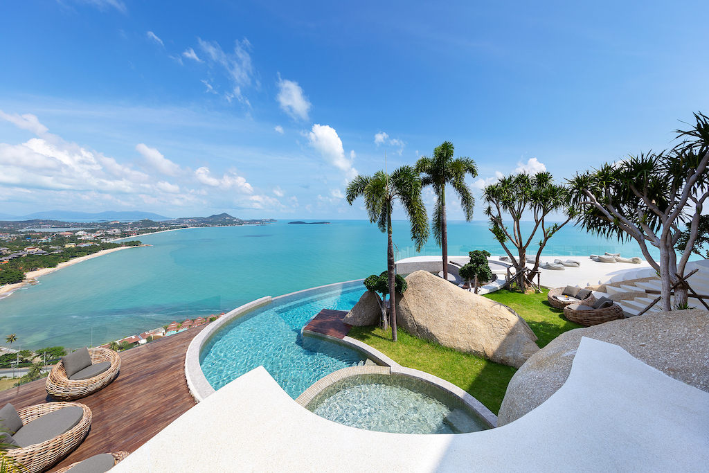 Ko Samui Luxury Living At Its Best Terrace View