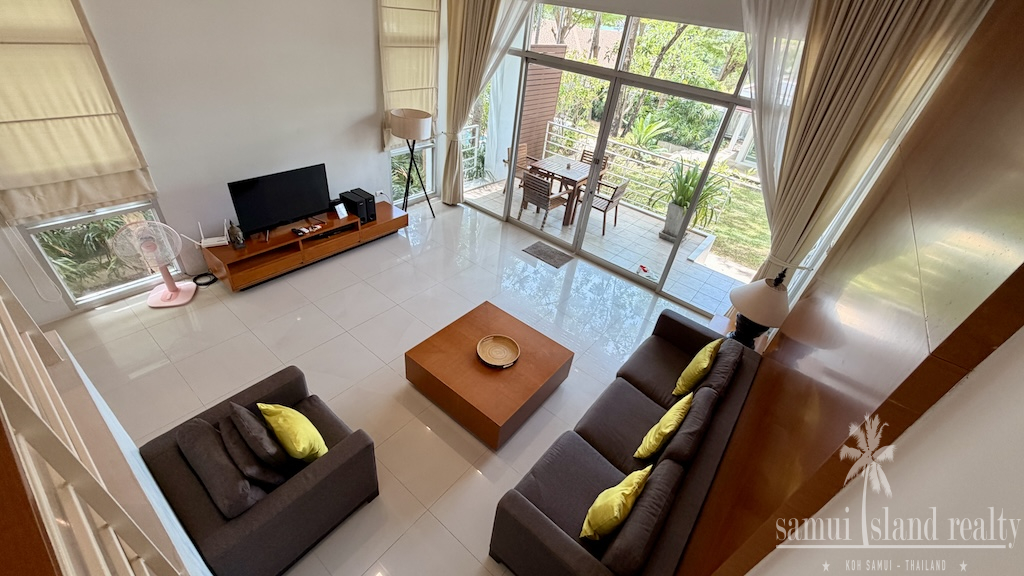 Koh Samui Freehold Apartment For Sale Lounge