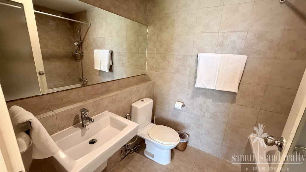 Koh Samui Freehold Apartment For Sale Master Bathroom