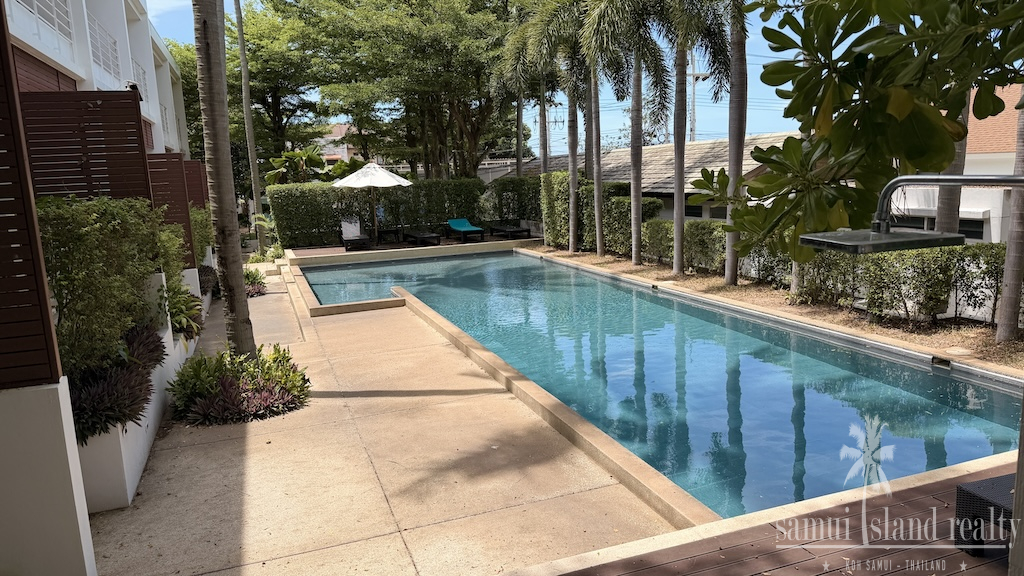 Koh Samui Freehold Apartment For Sale Pool