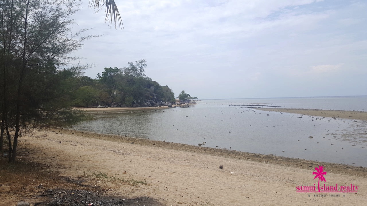 Koh Samui Beachside Villa For Sale Beach