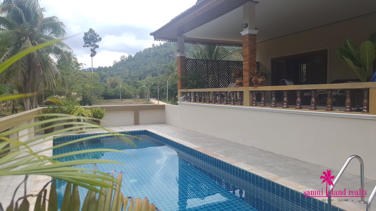 Koh Samui Beachside Villa For Sale Private Pool