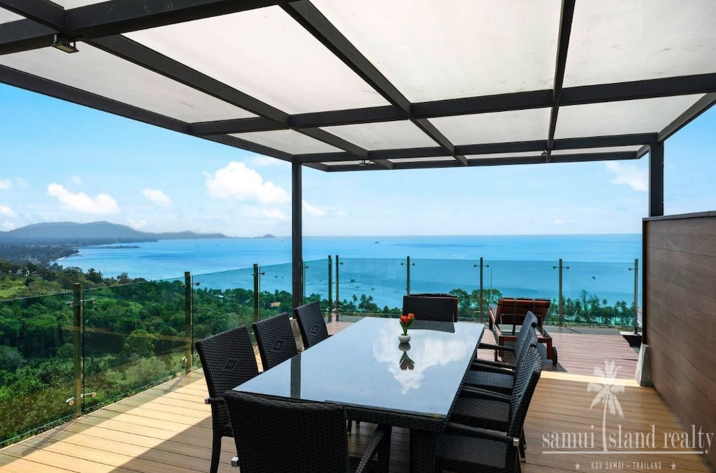 Laem Yai Sea View Villa Samui View