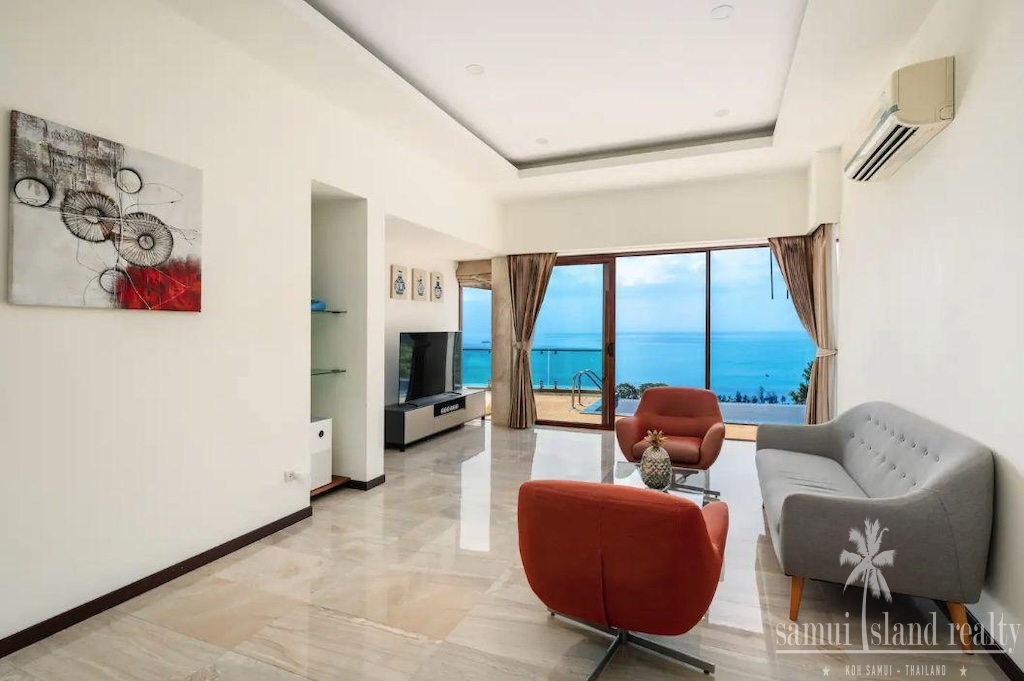 Laem Yai Sea View Villa Samui Lounge