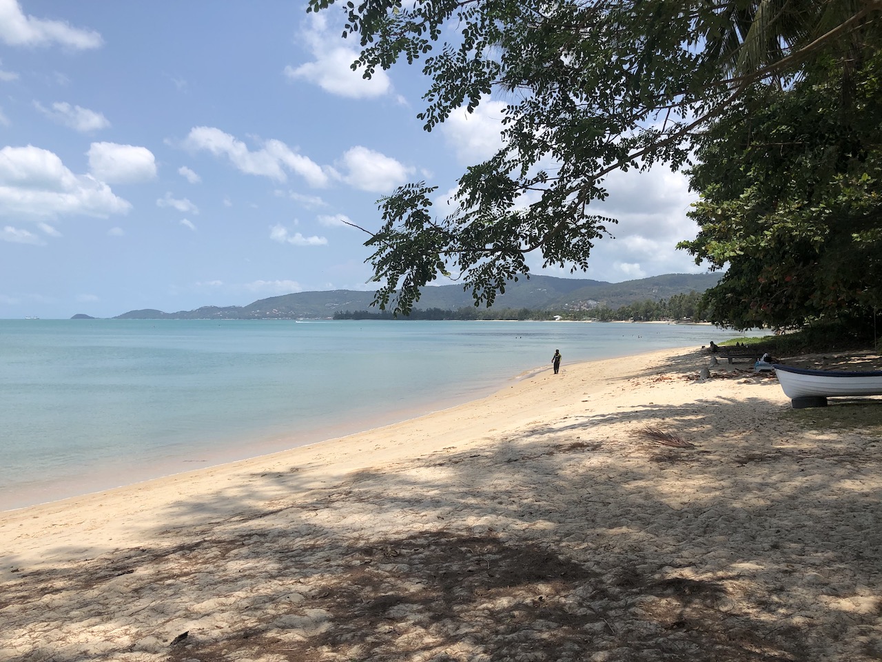 Lipa Noi Beachfront Land For Sale Koh Samui Sweeping Bay