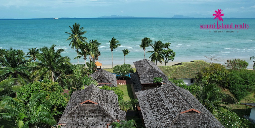 Lipa Noi Beach Villa For Sale Koh Samui Rooftops
