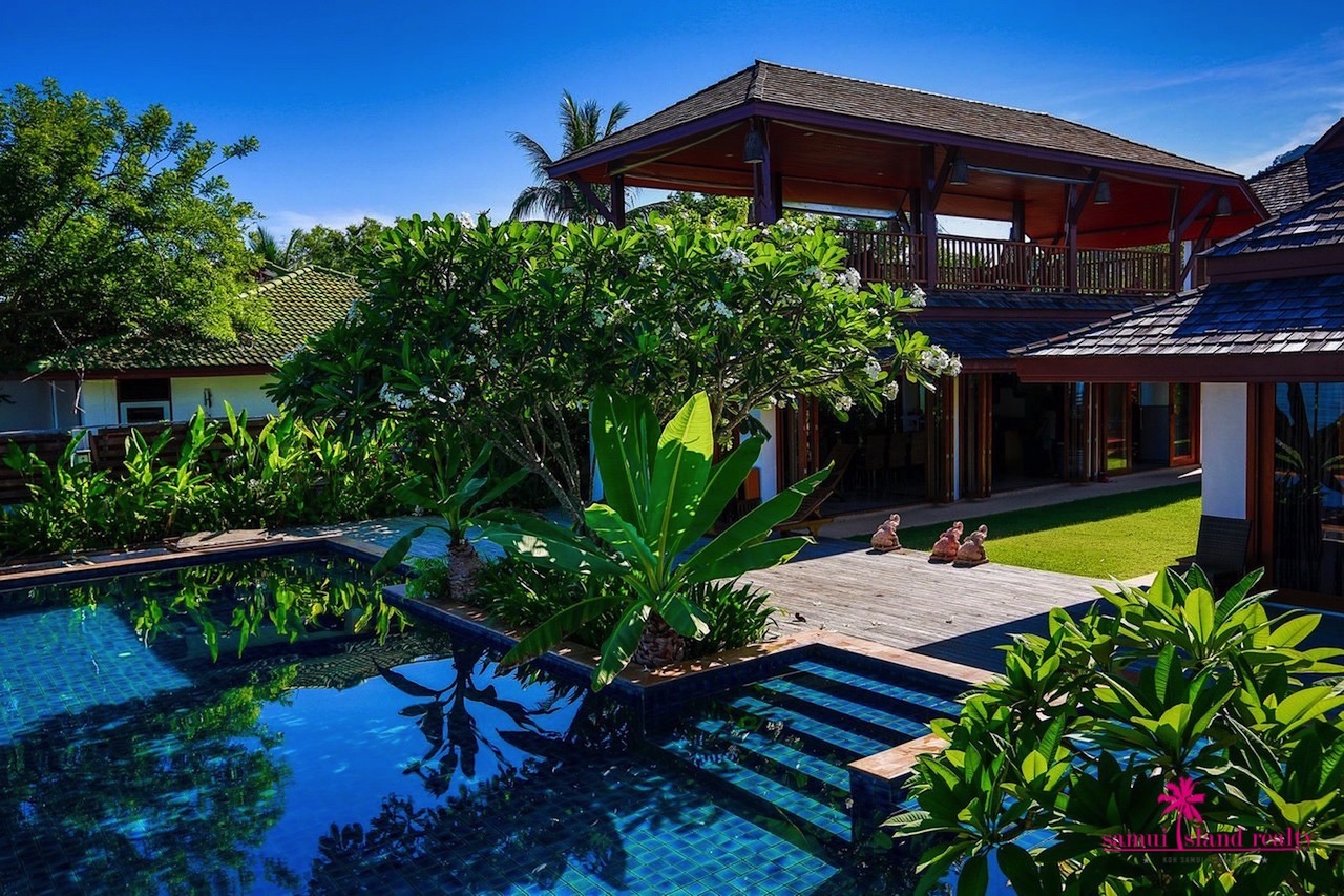 Lipa Noi Beachfront Villa Exterior Image