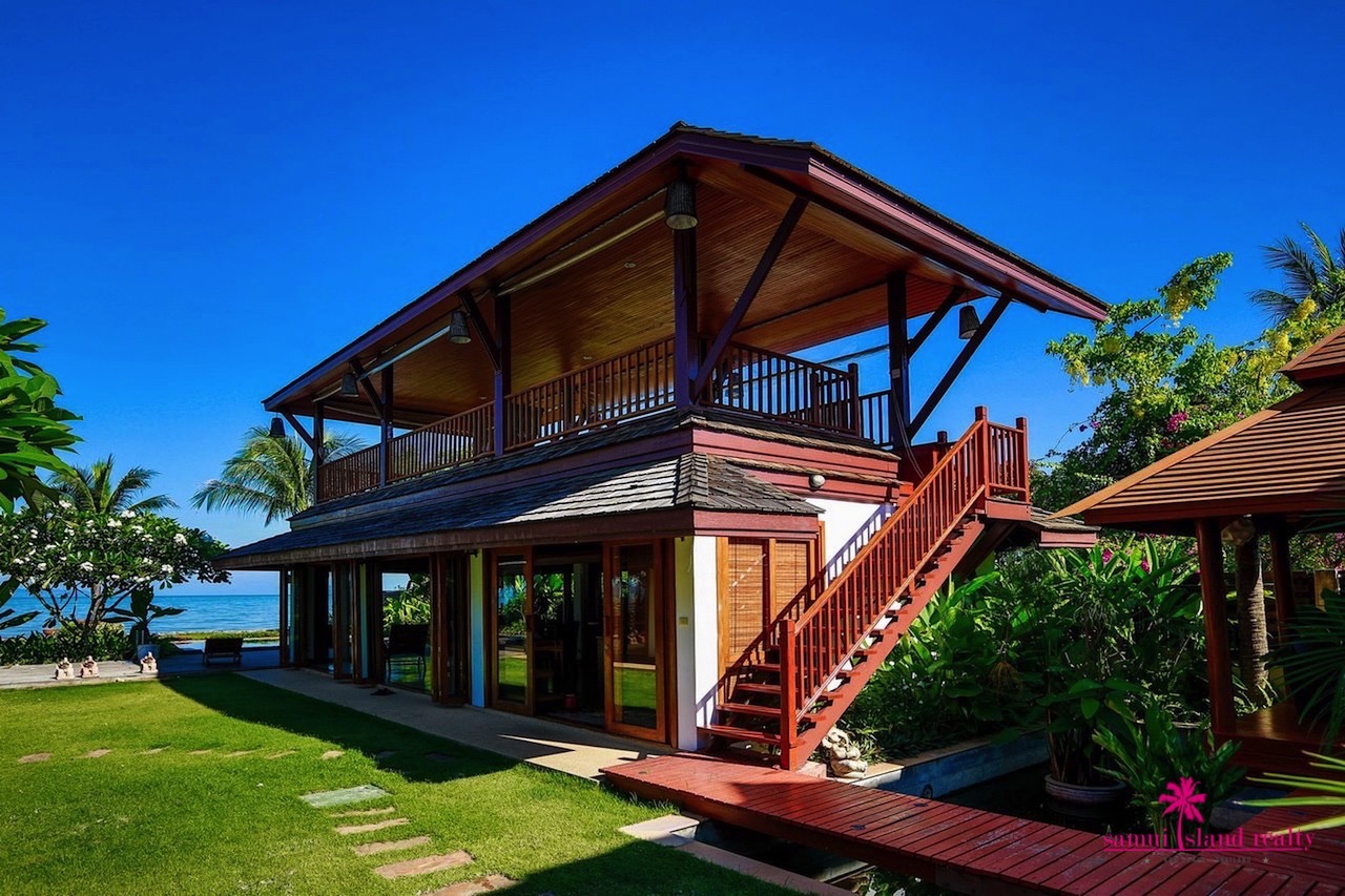 Lipa Noi Beachfront Villa Oceanfront Pavilion