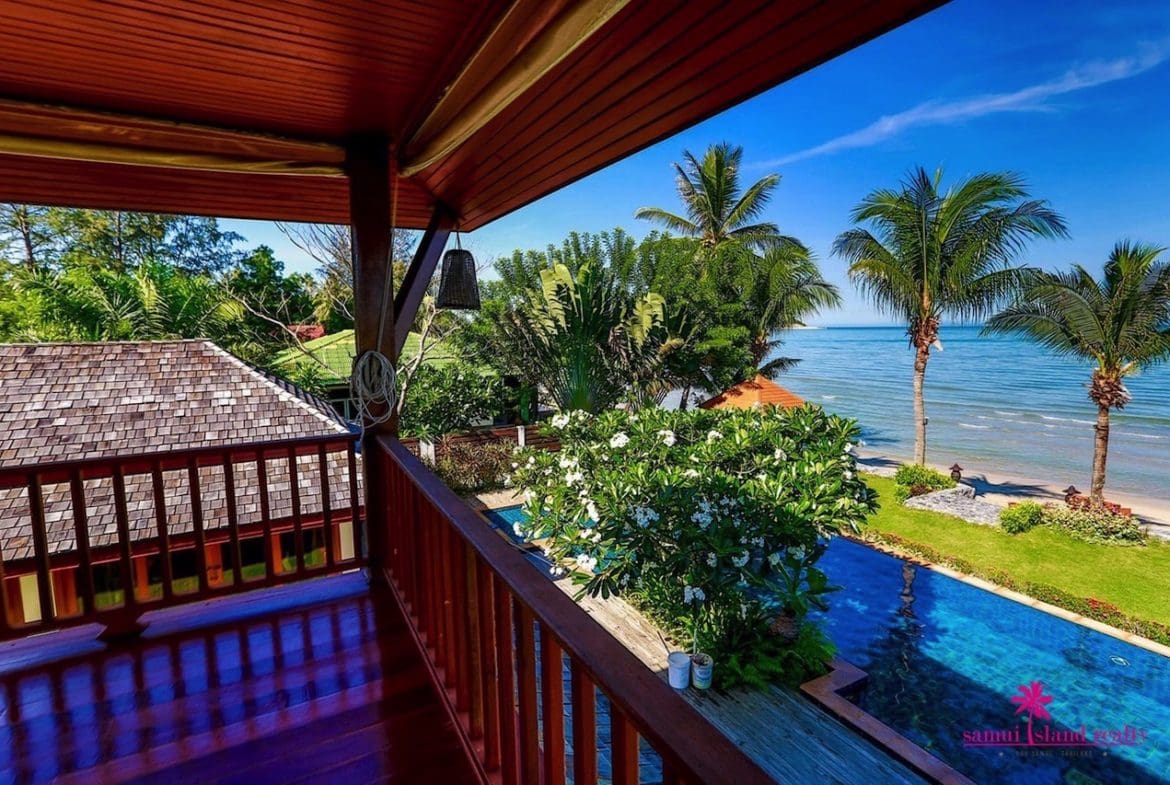 Lipa Noi Beach Villa For Sale Koh Samui View