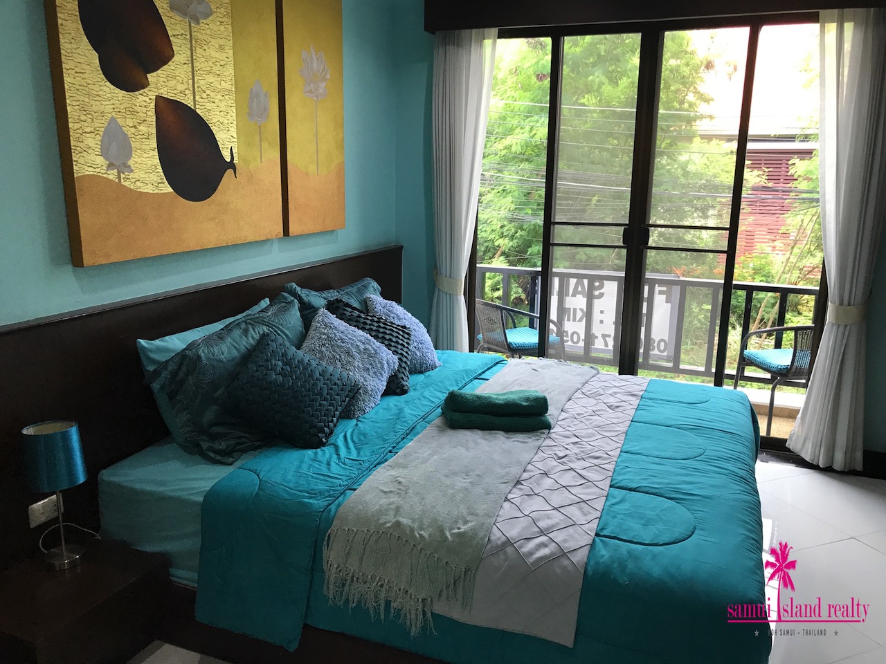 Luxury Town House Property Ko Samui Guest Bedroom