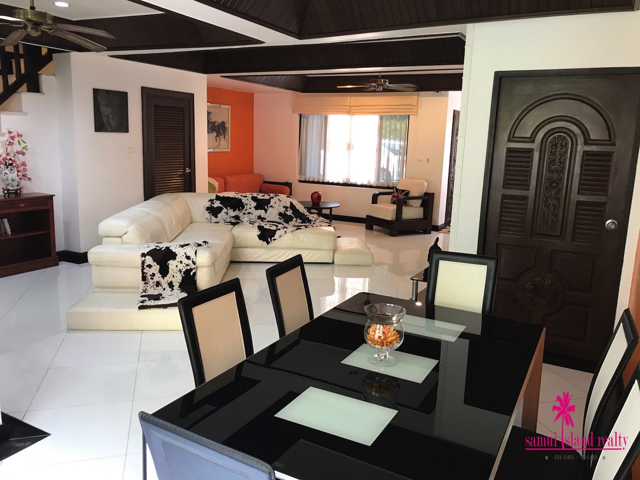 Luxury Town House Property Ko Samui Open Plan Living
