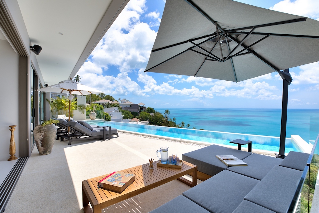 Luxury Villa Samui Outdoor Seating