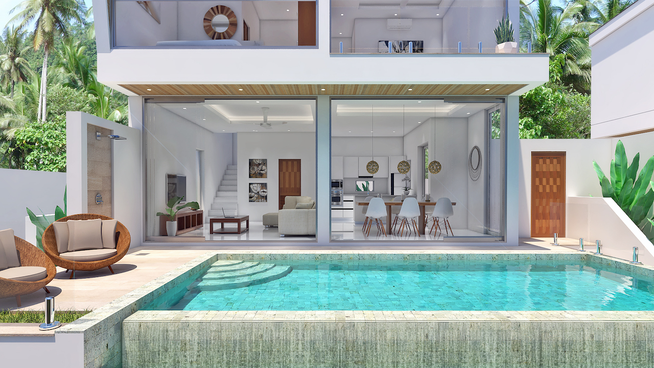 Modern Style Pool Villas Ko Samui Modern Style Pool Villas Ko Samui Infinity Pool