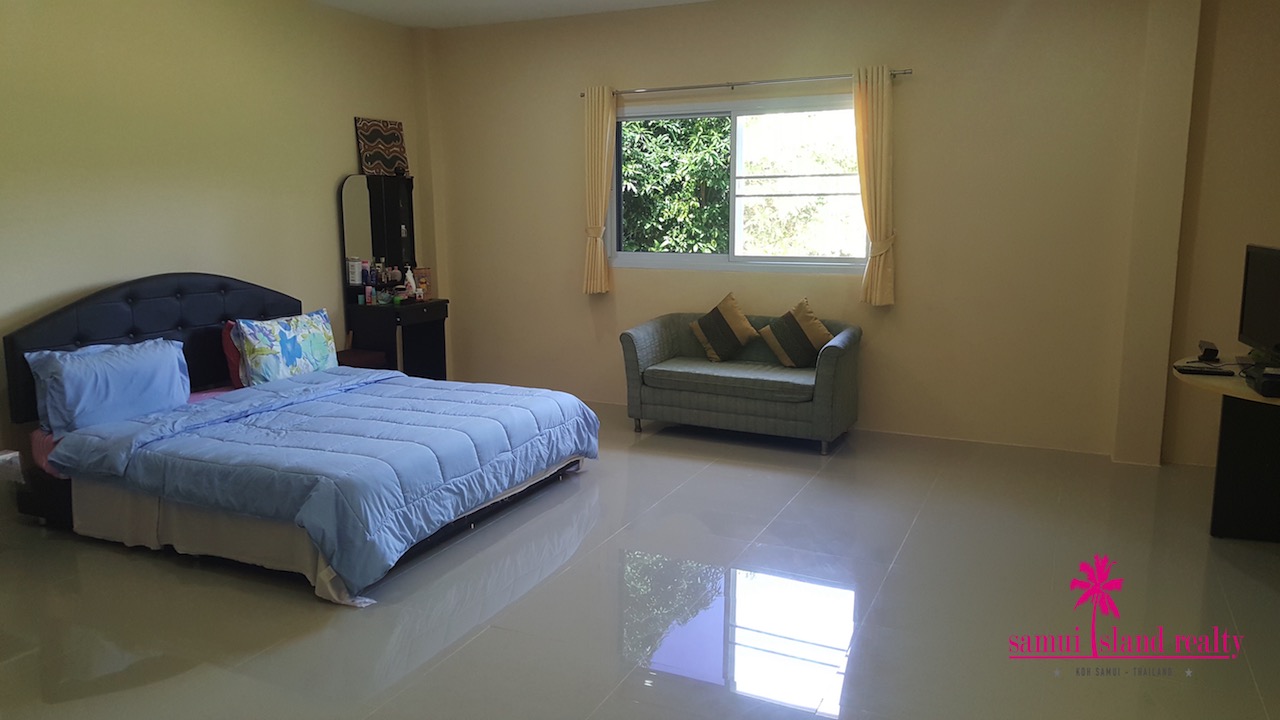 Modern Thai Style Villa Koh Samui Master Bedroom