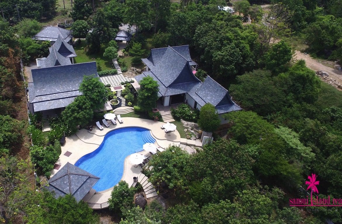 Motsamot Villa Koh Samui Aerial