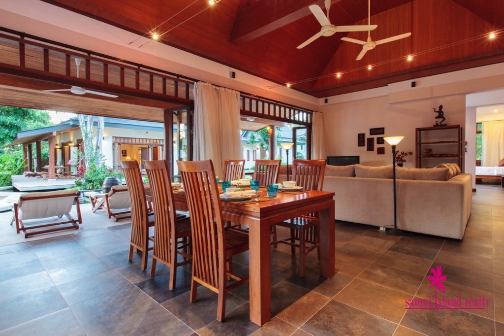 Motsamot Villa Koh Samui Open Plan Living Area
